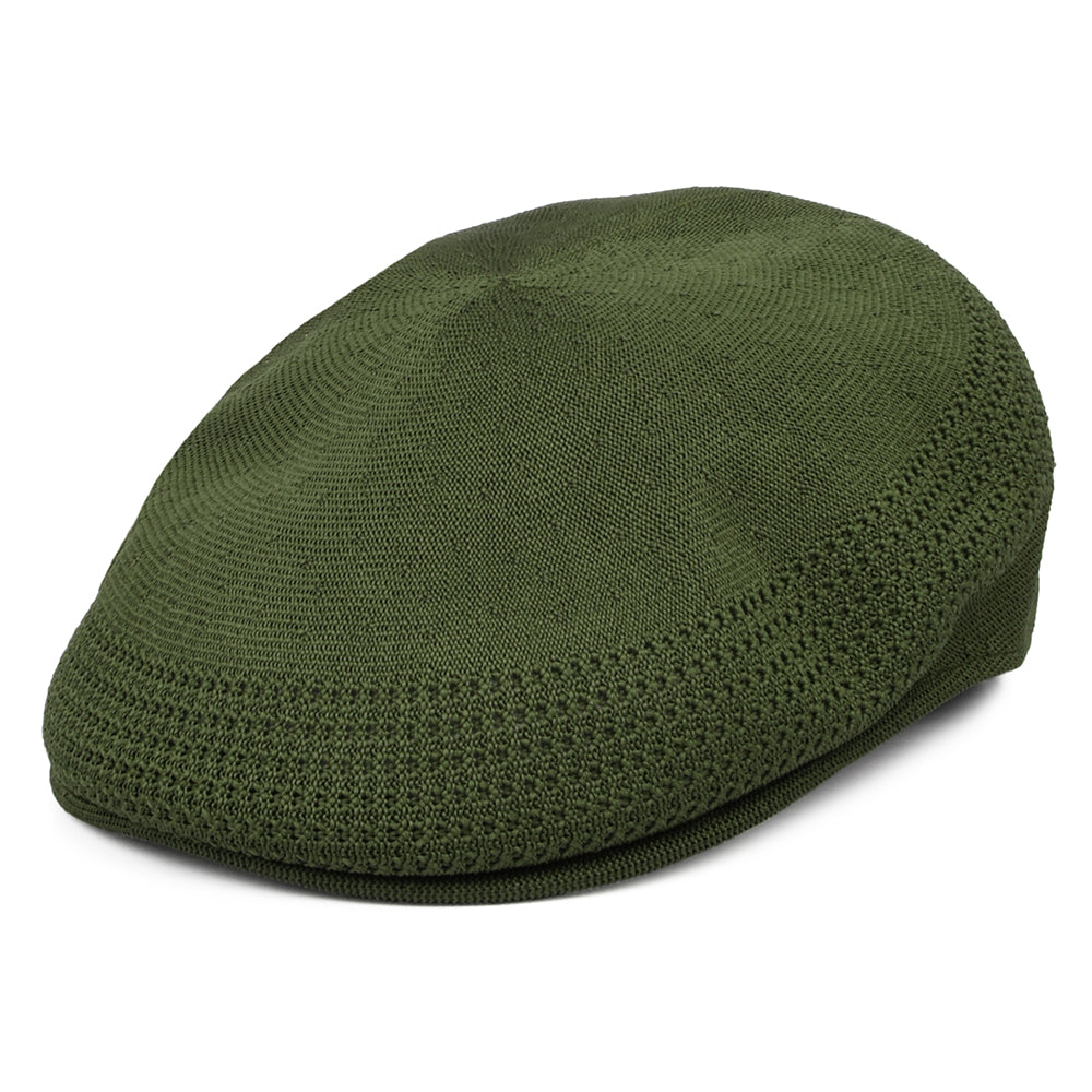 Casquette Plate en Tropic 504 Ventair vert militaire KANGOL