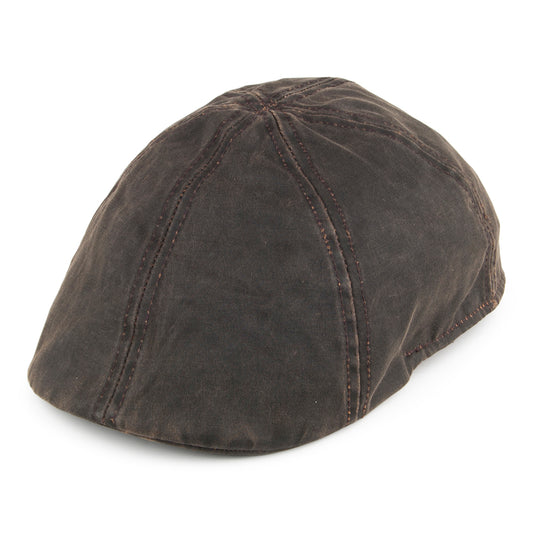 Casquette Plate Bec-de-Canard en Coton à Effet Usé DORFMAN PACIFIC