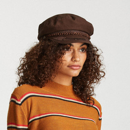 Casquette de Marin Fiddler Athens marron BRIXTON