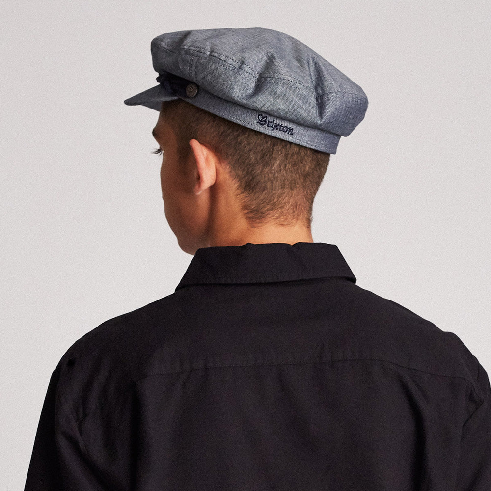 Casquette de Marin Fiddler bleu fumé BRIXTON