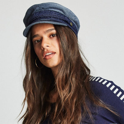 Casquette de Marin Fiddler Albany bleu marine BRIXTON
