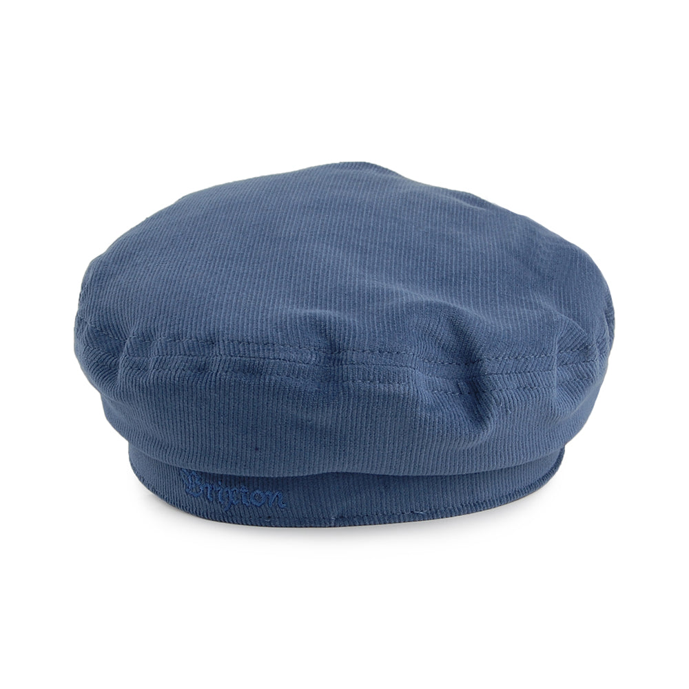 Casquette de Marin en Velours Côtéle bleu marine BRIXTON