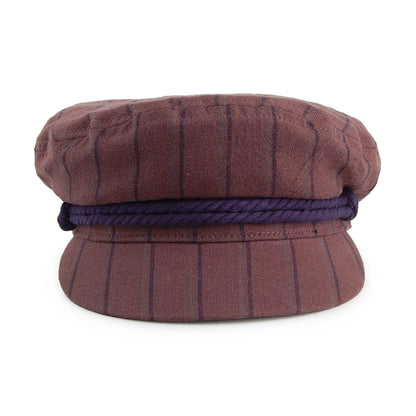 Casquette de Marin Fiddler à Rayures châtaigne BRIXTON