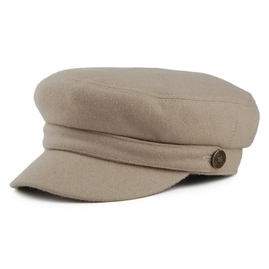 Casquette de Marin en Satin de Laine Joshua Ellis vison CHRISTYS