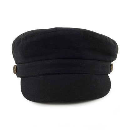 Casquette de Marin en Lin Épais Paddington noir CHRISTYS