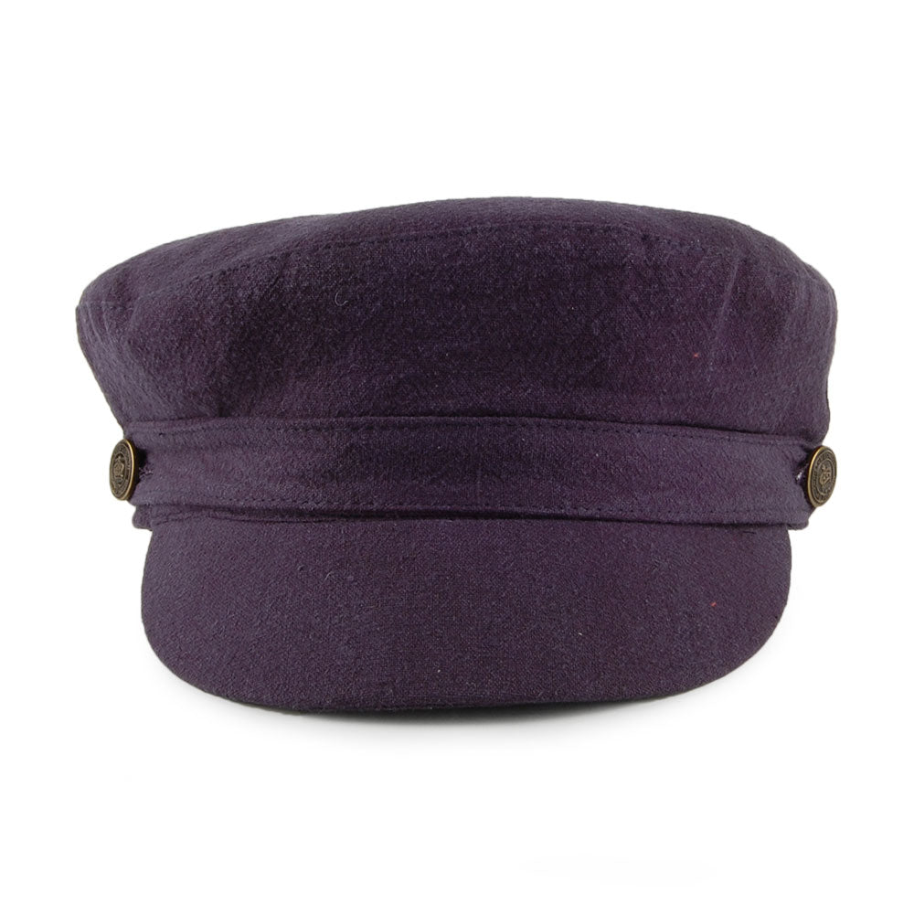 Casquette de Marin en Lin Épais Paddington bleu marine CHRISTYS