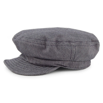Casquette de Marin Non Structurée à Fines Rayures bleu marine-blanc BRIXTON