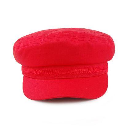 Casquette de Marin Fiddler Cœur Brodé rouge BRIXTON