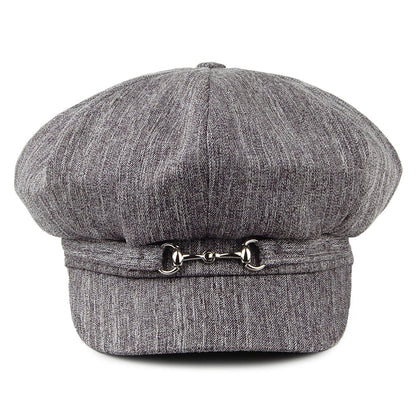 Casquette Gavroche Jocelyn noir-blanc BETMAR
