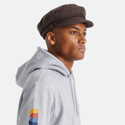 Casquette de Marin à Chevrons vin BRIXTON