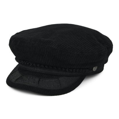 Casquette de Marin en Velours Côtelé Reserve noir BRIXTON