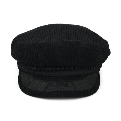 Casquette de Marin en Velours Côtelé Reserve noir BRIXTON