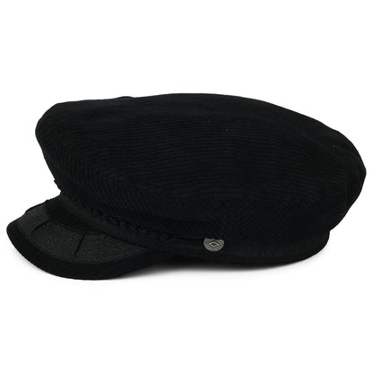 Casquette de Marin en Velours Côtelé Reserve noir BRIXTON