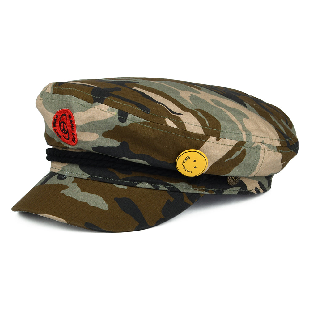 Casquette de Marin en Coton camouflage BRIXTON