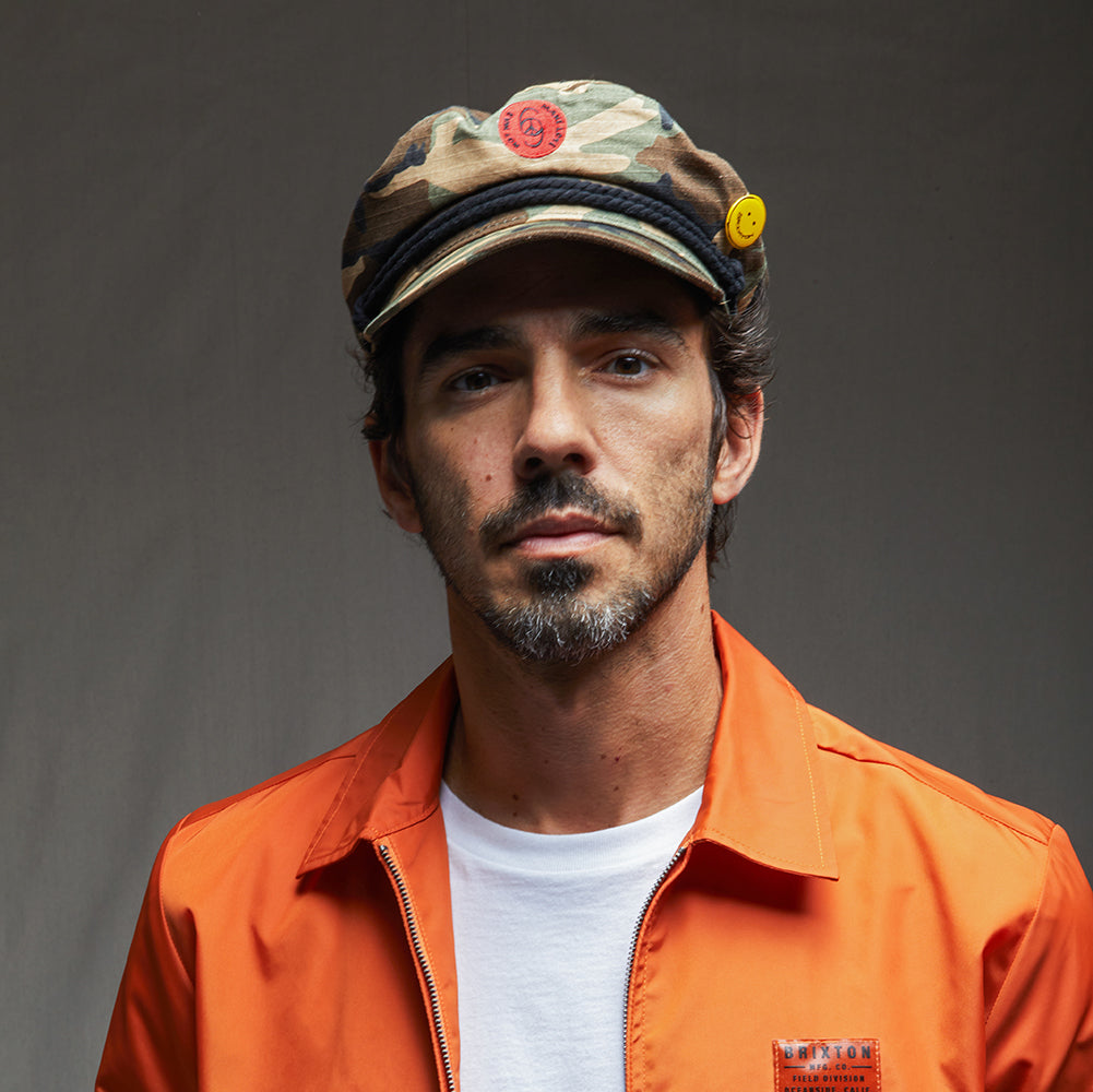 Casquette de Marin en Coton camouflage BRIXTON