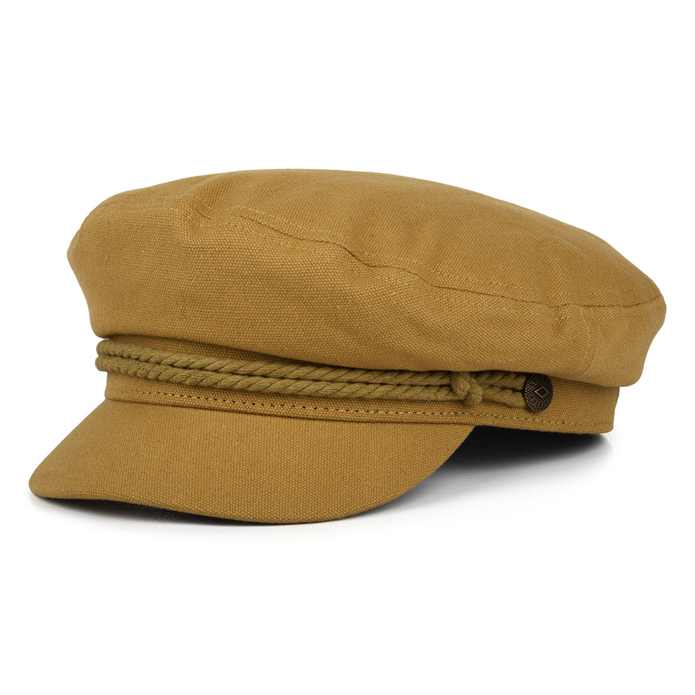 Casquette de Marin Repreve marron doré BRIXTON