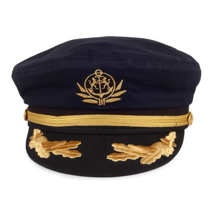 Casquette de Capitaine bleu marine VILLAGE HATS