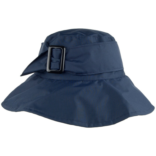 Chapeau de Pluie Hydrofuge avec Boucle bleu marine WHITELEY