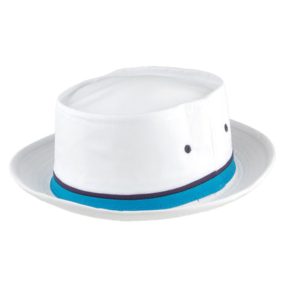Chapeau Bob Pliable blanc DORFMAN PACIFIC