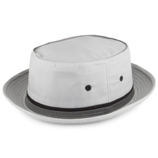 Chapeau Bob Pliable gris clair DORFMAN-PACIFIC