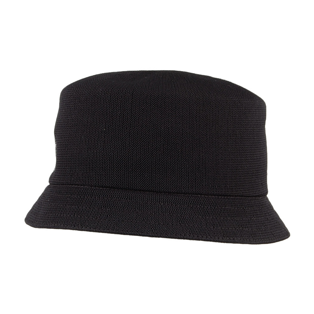 Chapeau Bob en Tropic Bin noir KANGOL