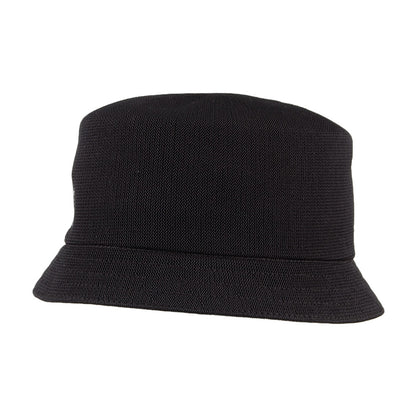 Chapeau Bob en Tropic Bin noir KANGOL