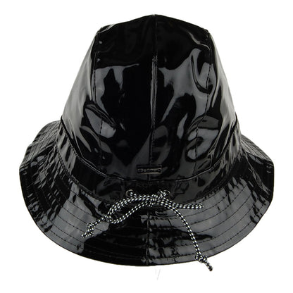Chapeau Bob en Vinyle Rachel noir BETMAR