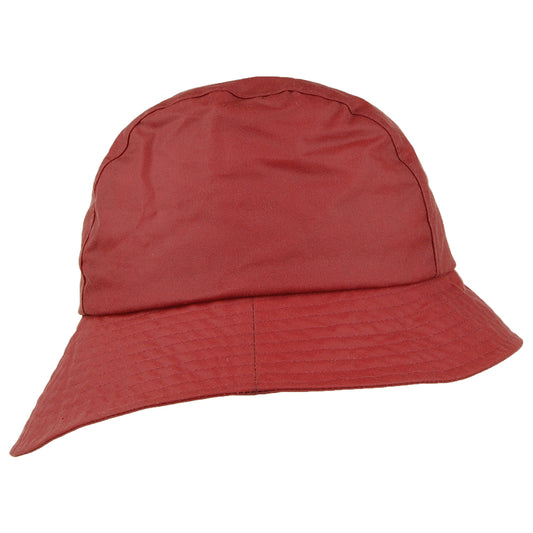 Chapeau Bob en Coton Ciré Round Crown rouille FAILSWORTH