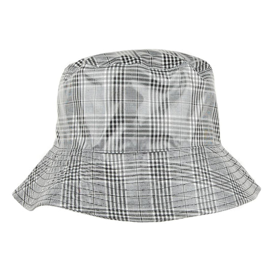 Chapeau de Pluie Tartan Bastia noir-gris SCALA