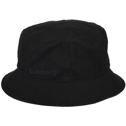 Chapeau Bob en Toile de Coton Peau de Pêche noir TIMBERLAND