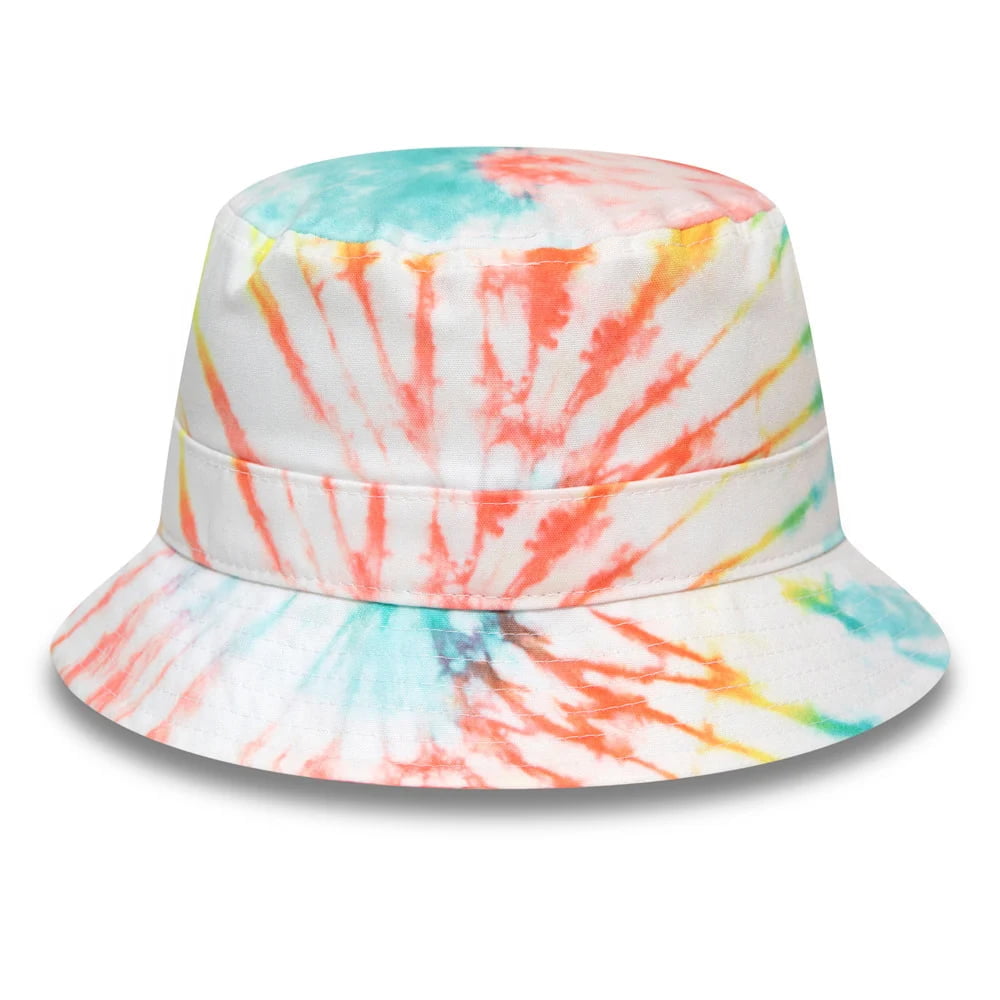 Chapeau Bob Tie Dye blanc-multi NEW ERA