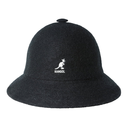 Chapeau Bob en Laine Casual noir KANGOL