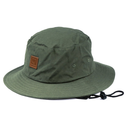 Chapeau Bob Alpha en Toile de Coton olive BRIXTON