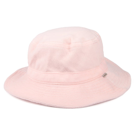Chapeau Bob Pliable en Tissu Éponge Petra rose clair BRIXTON
