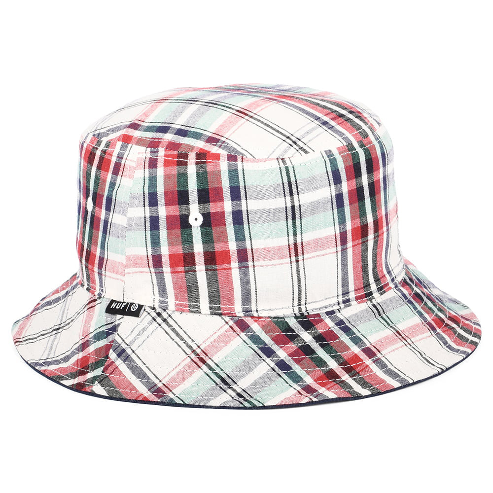 Chapeau Bob en Coton Réversible Crown bleu marine HUF