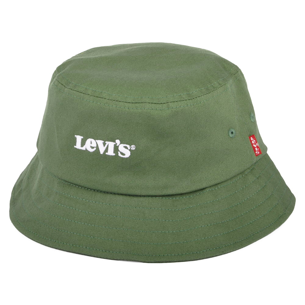 Chapeau Bob Vintage Modern Logo vert LEVI'S