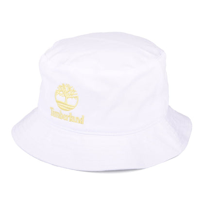 Chapeau Bob en Coton Sergé Youth Culture blanc TIMBERLAND