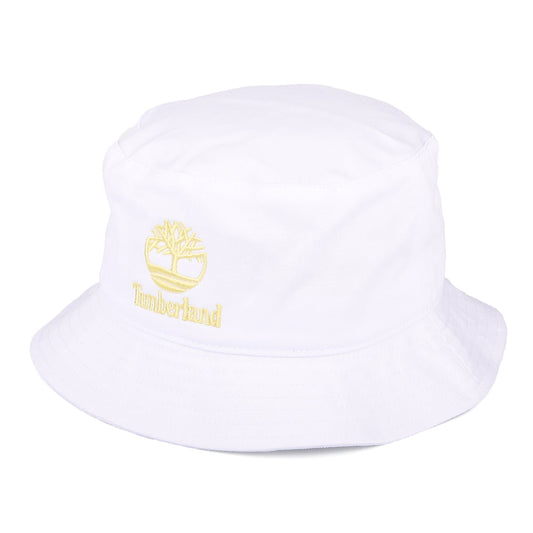 Chapeau Bob en Coton Sergé Youth Culture blanc TIMBERLAND