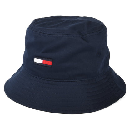 Chapeau Bob en Coton Bio TJM Flag bleu marine TOMMY HILFIGER
