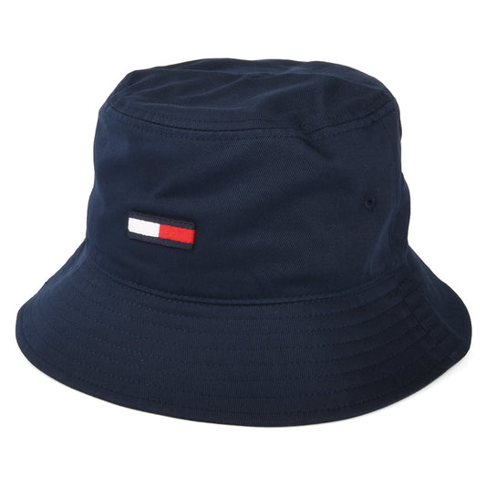 Chapeau Bob en Coton Bio TJM Flag bleu marine TOMMY HILFIGER