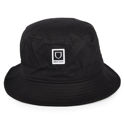 Chapeau Bob Pliable Beta en Coton noir BRIXTON