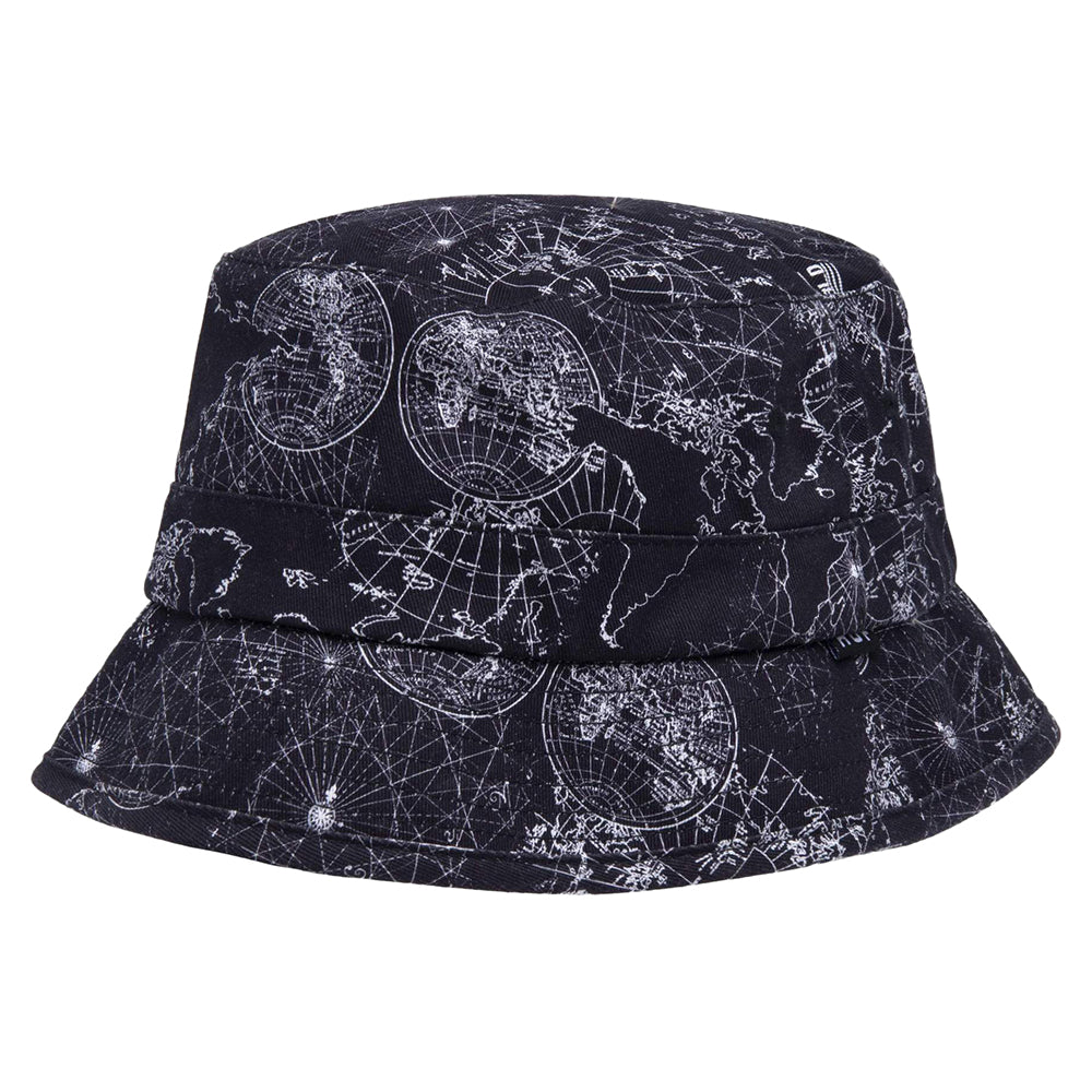 Chapeau Bob en Coton Nicolet noir HUF