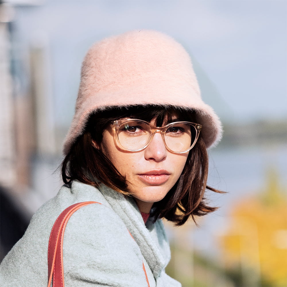 Chapeau Bob Lavatera rose BARTS