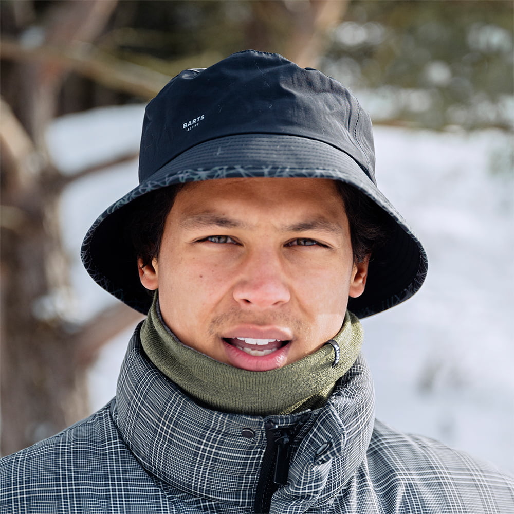 Chapeau Bob Hydrofuge Active noir BARTS