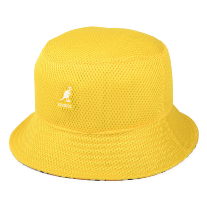 Chapeau Bob Réversible à Motif Double Special moutarde KANGOL