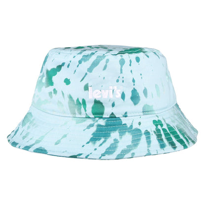 Chapeau Bob Tie Dye Poster Logo bleu LEVI'S