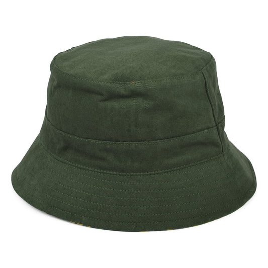 Chapeau Bob Réversible en Coton khaki FAILSWORTH