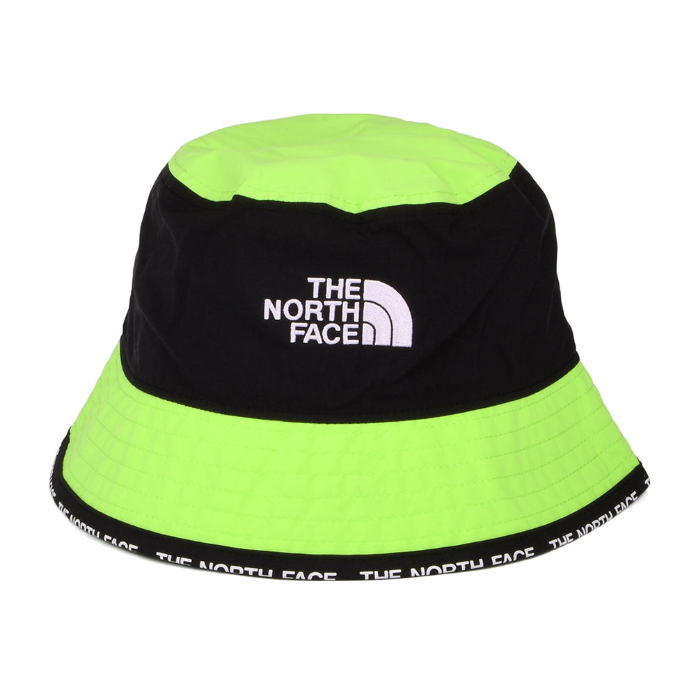 Chapeau Bob Léger Pliable Cypress noir-vert fluo THE NORTH FACE
