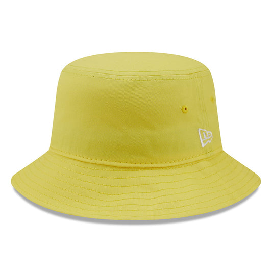 Chapeau Bob Fuselé en Coton NE Essential jaune NEW ERA