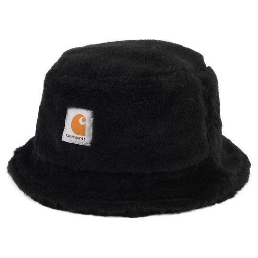 Chapeau Bob en Fausse Fourrure Plains noir CARHARTT WIP